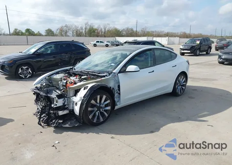 2024 Tesla Model 3 Long Range Dual Motor All-Wheel Drive/Rear-Wheel Drive from USA, damaged, VIN 5YJ3E1EAXRF750199